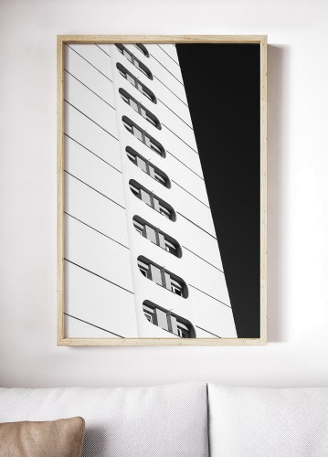 Sedesowce - fotografia architektury Wrocławia. Plakat do mieszkania.