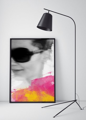 Hey, Sista! Fotografia czarno-biała, grafika, dekoracja ścienna.