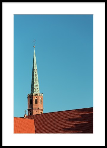 Wrocław - Katedra Św. Wincentego​. Fotografia architektury, plakat do mieszkania.
