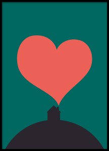 Plakat Home Love