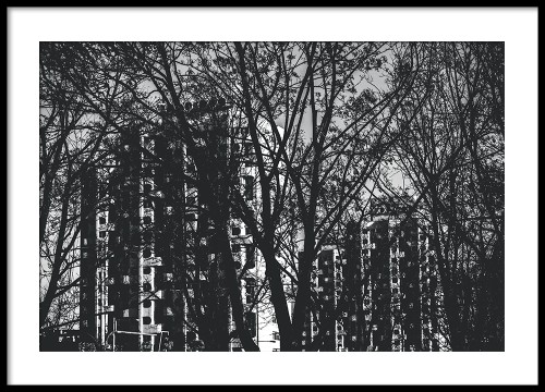 Wrocław - Sedesowce. Fotografia architektury, plakat do mieszkania.