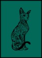 Plakat - Kot (Katja Gerasimova)