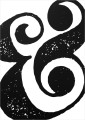 Ampersand - plakat typograficzny.