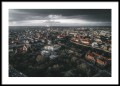 Panorama miasta Wrocław. Fotografia - Mateusz Gzik. Plakat do mieszkania.