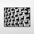 Wrocław - City Pattern V53 - blok przy ul. Hugo Kołłątaja. Fotografia architektury: Mateusz Gzik, plakat do mieszkania.