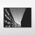 Wrocław - kamienice przy ul. Mierniczej. Fotografia architektury, plakat do mieszkania.