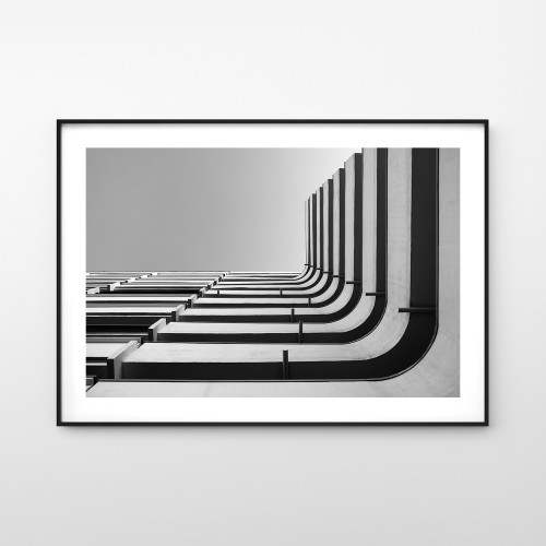 Wrocław - Galeriowiec V4. Fotografia architektury, plakat do mieszkania.