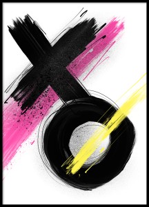 XO - Plakat lub Canvas