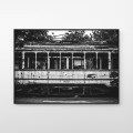 Wrocław - Tramwaj G019. Fotografia czarno-biała, plakat do mieszkania.