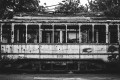 Wrocław - Tramwaj G019. Fotografia czarno-biała, plakat do mieszkania.
