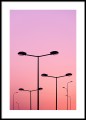 Lampy - minimalistyczny plakat plakat do mieszkania.