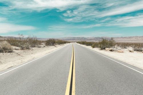 On the road - fotografia California, Joshua Tree Park.