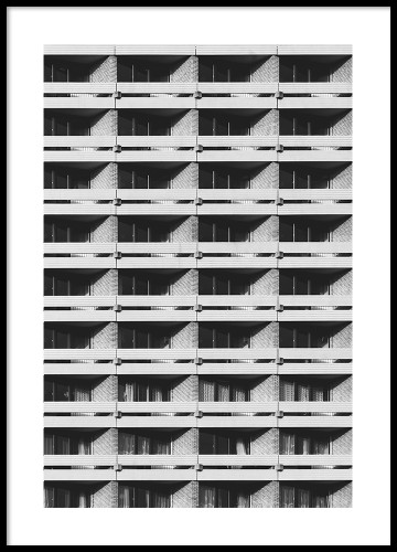 Wrocław - DS Kredka. City pattern - plakat do mieszkania. Fotografia autorska. 