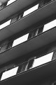 Warszawa - city pattern, balkony, fotografia architektury.