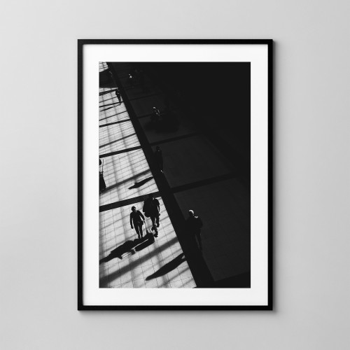 Wrocław - Dworzec Główny. Fotografia autorska. Plakat Wrocław.