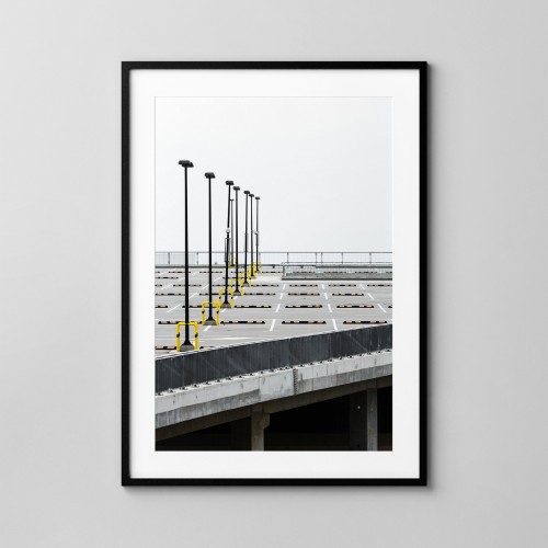 Stadion Wrocław - kompozycja geometryczna. Fotografia, plakat do mieszkania.