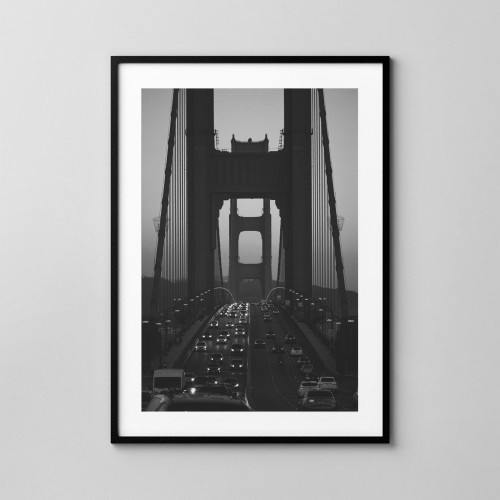 San Francisco - Golden Gate Bridge - fotografia autorska. Fotoposter. 