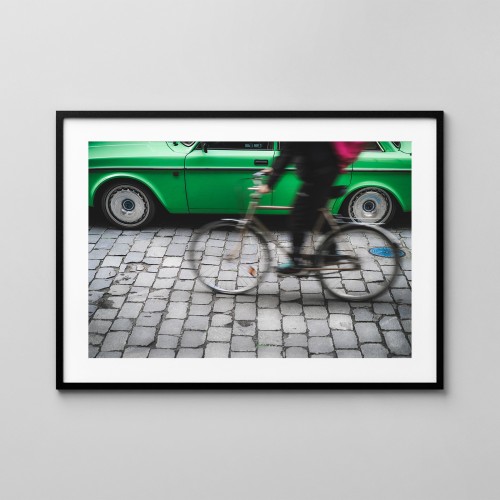 Rower - fotografia, plakat na ścianę. 