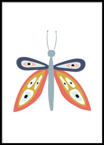Plakat - Robal 10 - Motylek