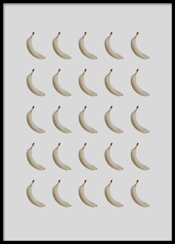 Plakat banany. Plakat do kuchni. 