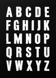 Plakat typograficzny 005