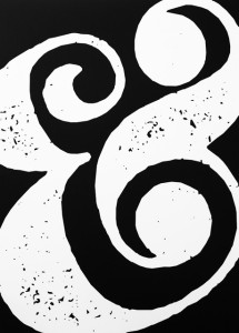 Plakat typograficzny 007