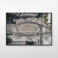 Wrocław - Plac Grunwaldzki. Fotografia architektury. Plakat do mieszkania.