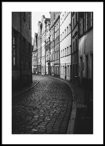 Plakat Wrocław - Psie Budy. Fotografia architektury - Mateusz Gzik.