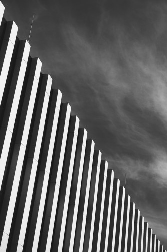 Plakat Wrocław - City Pattern No.9080. Autorska fotografia architektury.