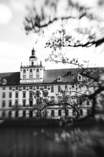 Plakat Wrocław - Wieża Matematyczna - Uniwersytet Wrocławski -  Autorska fotografia architektury.