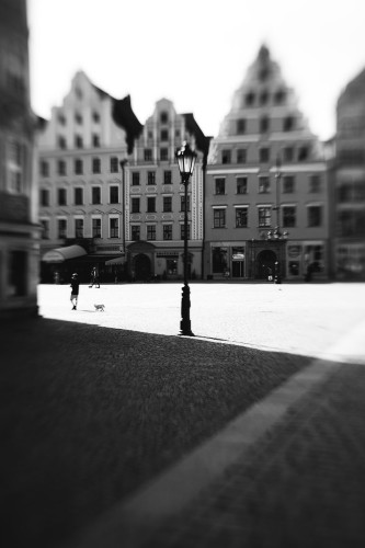 Plakat Wrocław - Rynek. Autorska fotografia architektury.