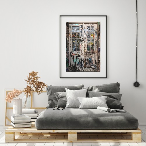 Drzwi - Berlin - fotografia. Plakat na ścianę. 