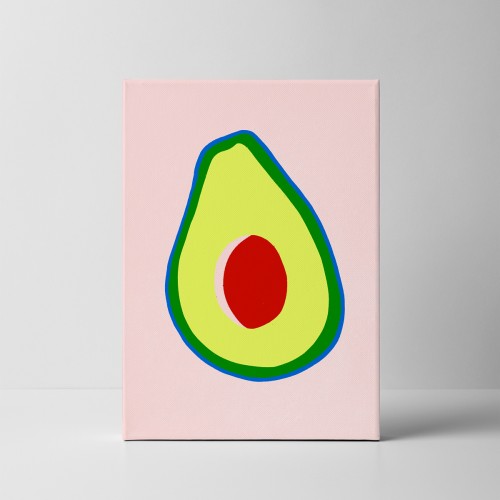 Awokado - obraz na płótnie do kuchni 01. Canvas Art. Avocado.