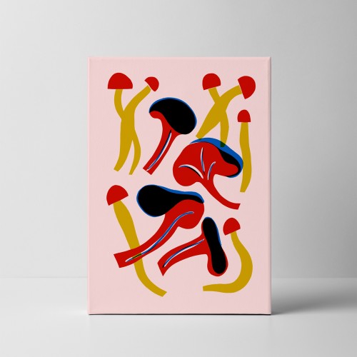 Grzyby - obraz na płótnie do kuchni 07. Canvas Art. 