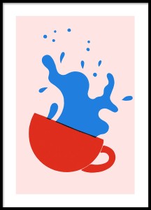 Plakat do kuchni No.32 - Kawa