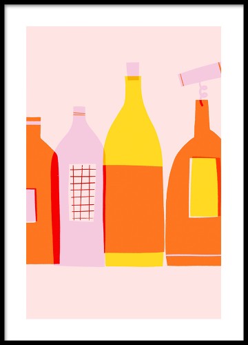 Wino V1 - obraz na płótnie do kuchni 15. Canvas Art. Wine.
