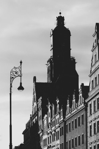Wrocław - Kościół Garnizonowy. Fotografia architektury, plakat do mieszkania. Autor: Mateusz Gzik.