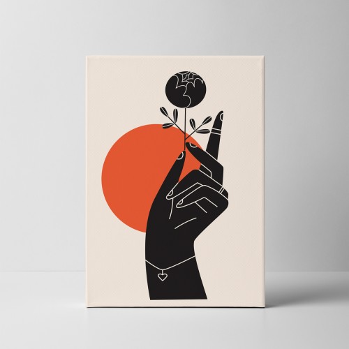 Hand V2 - obraz na płótnie do mieszkania. Canvas Art. 