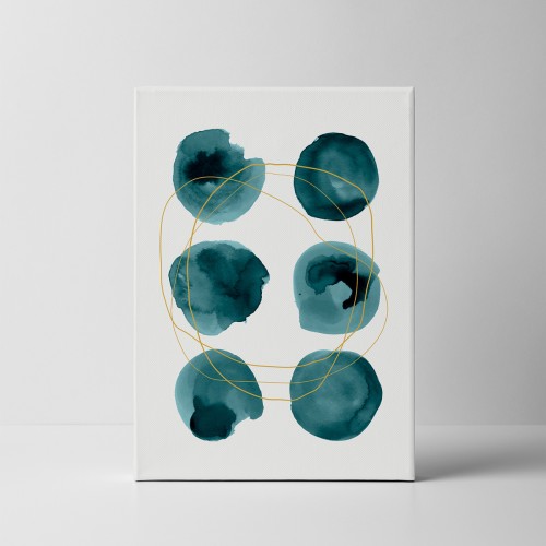 Abstract V2 - obraz na płótnie do mieszkania. Canvas Art. 