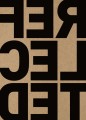 Reflected - plakat typografia.