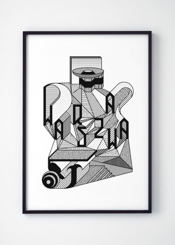 Plakat 'Warszawa' - Marcin Szmidt