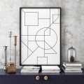 Grafika geometryczna 'Geometria 001'
